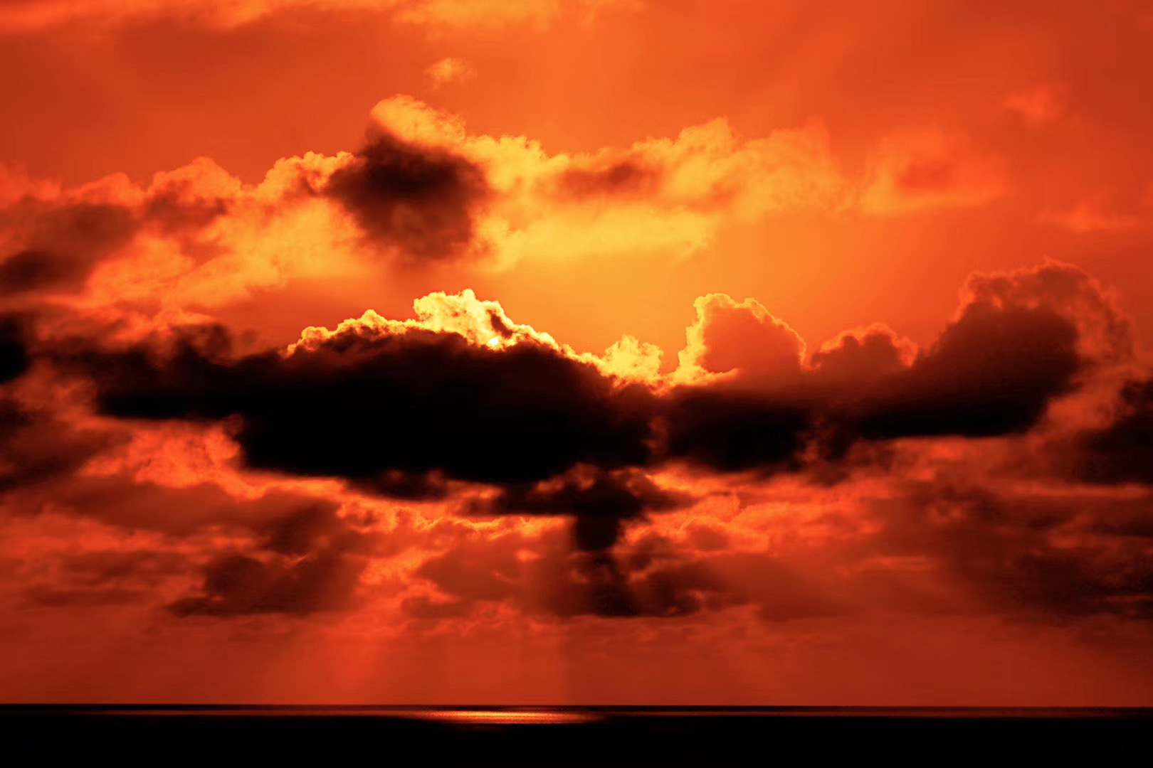 在中国东方第一县迎接2020年的第一缕阳光图