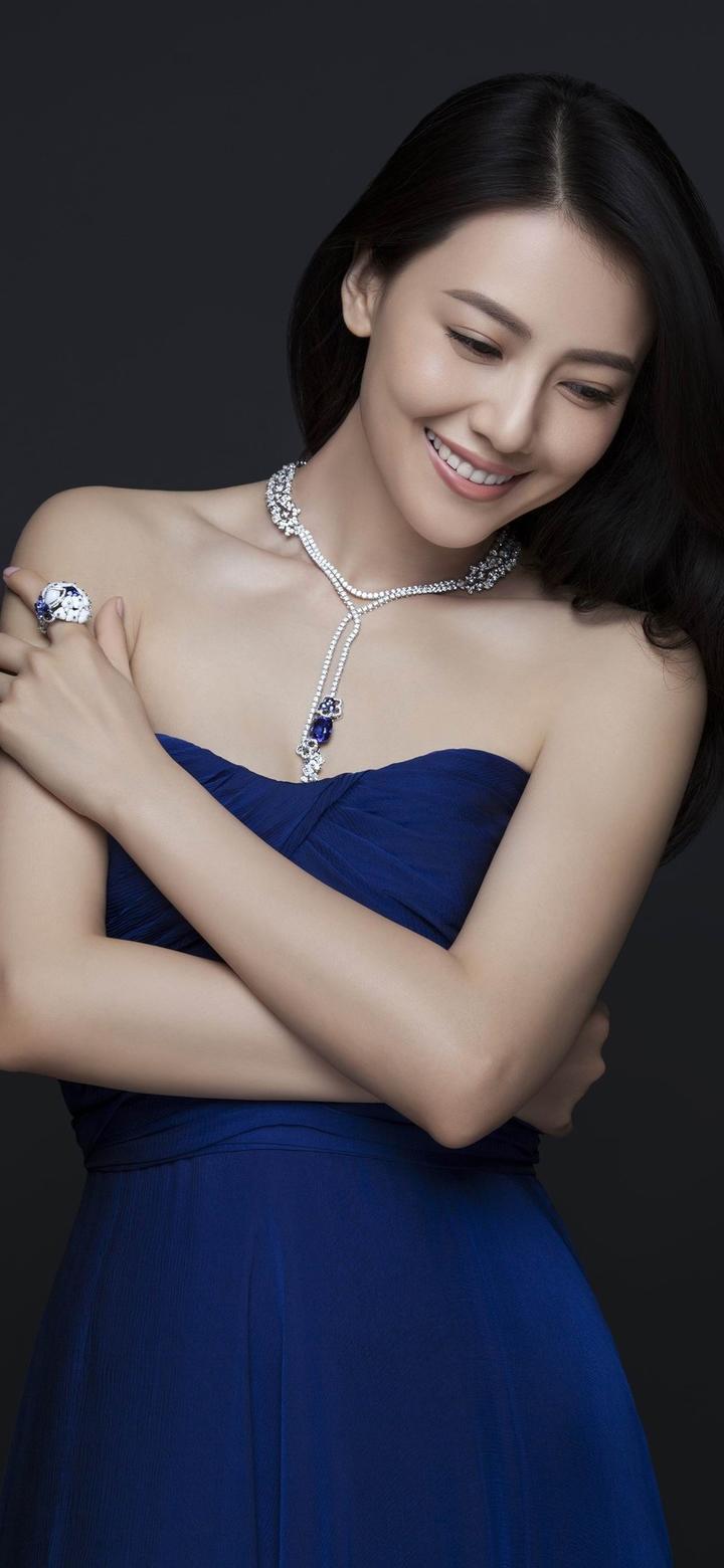 国民女神高圆圆手机壁纸,怎么长得那么甜美