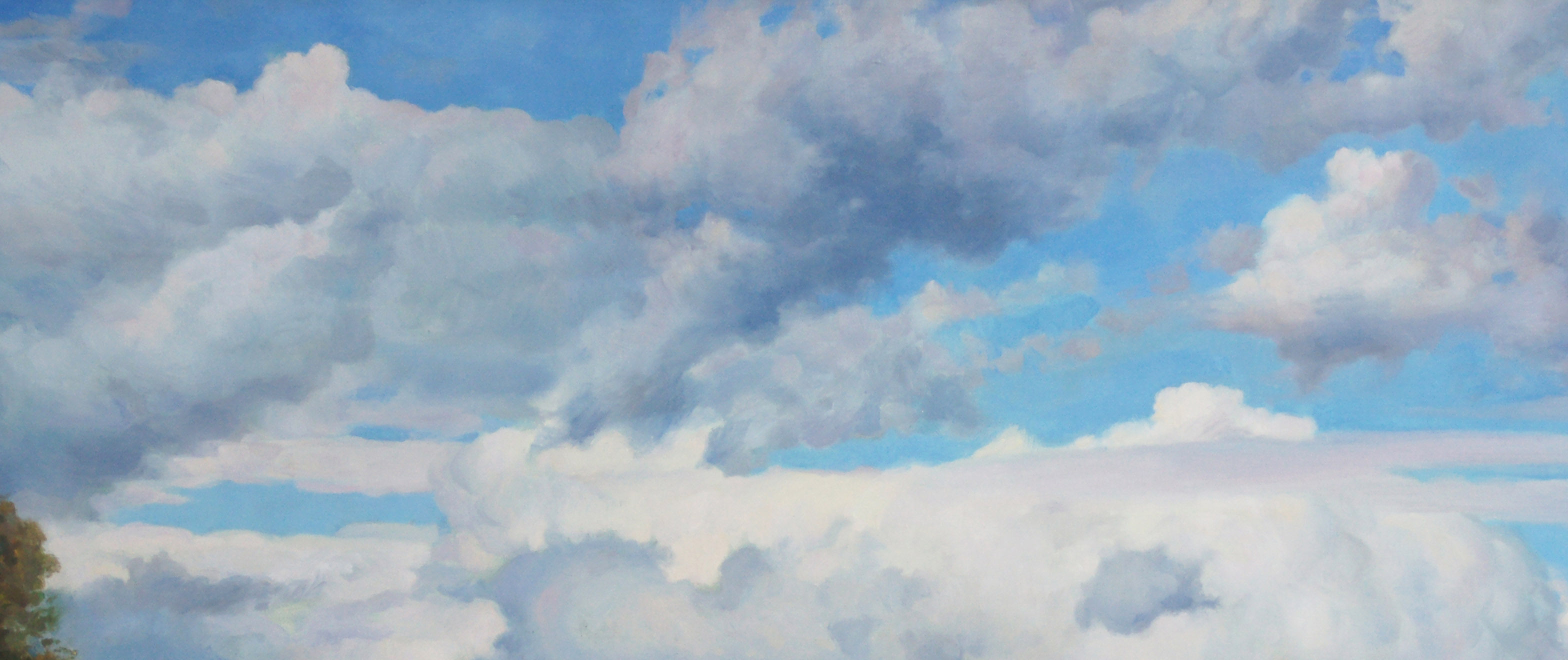 奥列格 西莫涅尼科 《秋晨》 布面油画