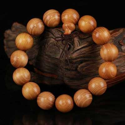 山东柘木手串老料柘木原木手串女木质108颗男士手串精品柘木老