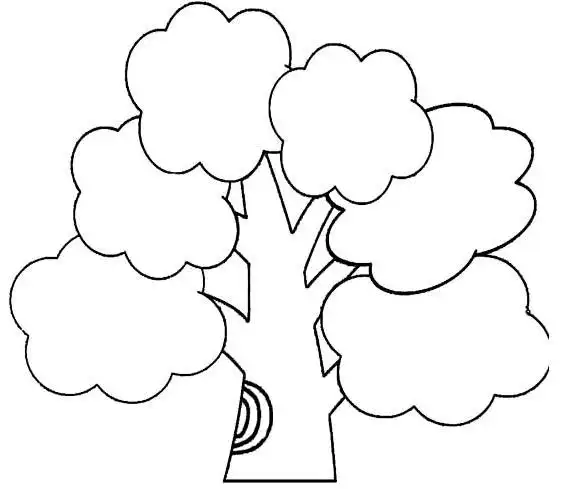 树的简笔画大树 树的简笔画大树简笔画