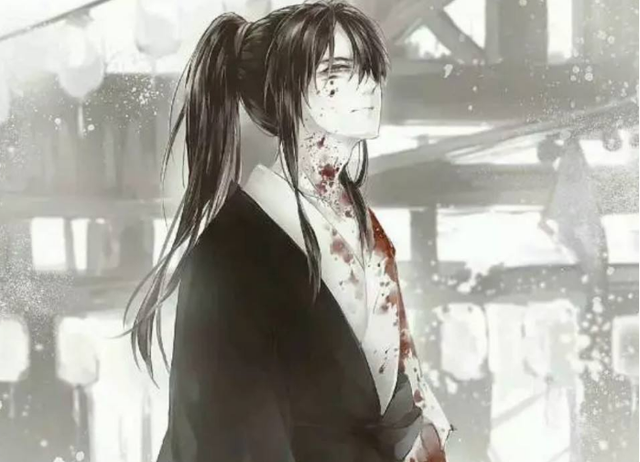 魔道祖师中众人流泪的画面,蓝忘机太隐忍,晓星尘的泪是血