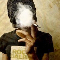 霸气吸烟卡通图片_微信头像图片大全