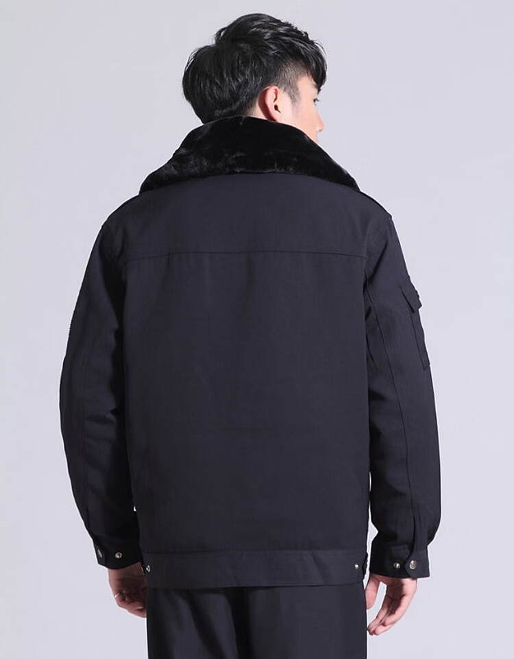 冷库防寒服警装保安棉服男冬季加厚短款执勤服军棉大衣冬装制服夹克