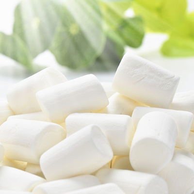 雪丽糍纯白色棉花糖1kg 牛扎糖果diy烘焙原料喜糖小零食散装批发