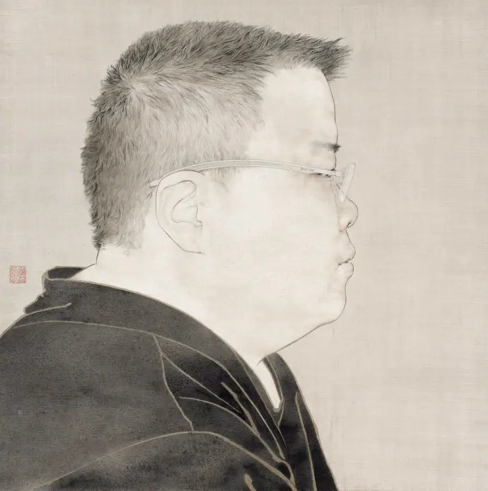 罗寒蕾工笔人物画作品