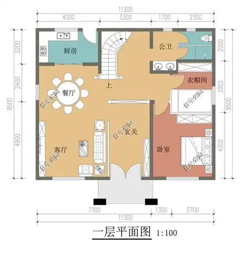 新农村房子设计图大全10套新农村自建房平层户型