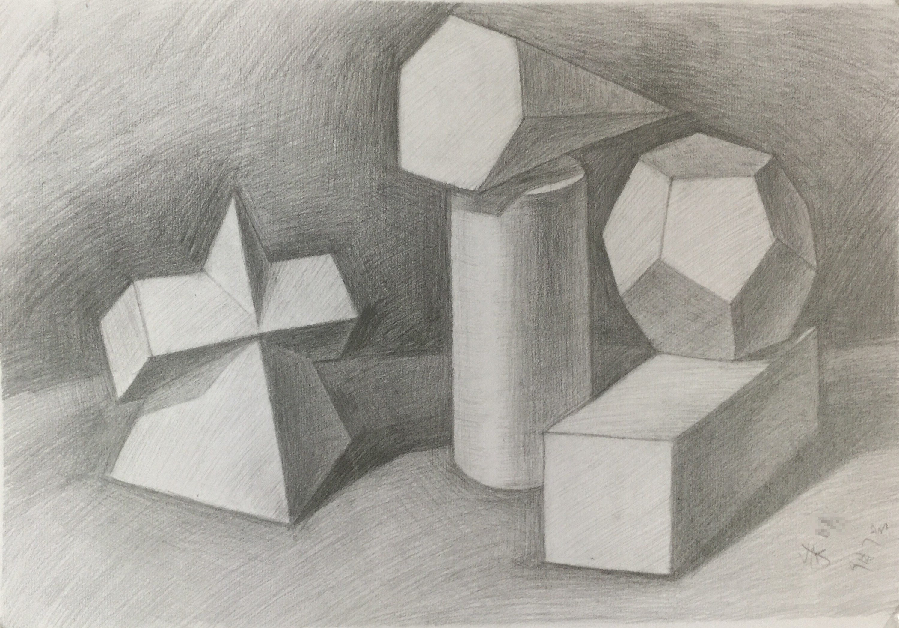 日常素描基础练习