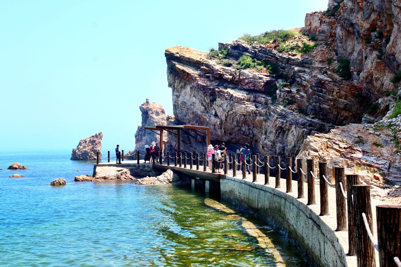 长岛-蓬莱仙境对面的海上仙山,夏天避暑胜地