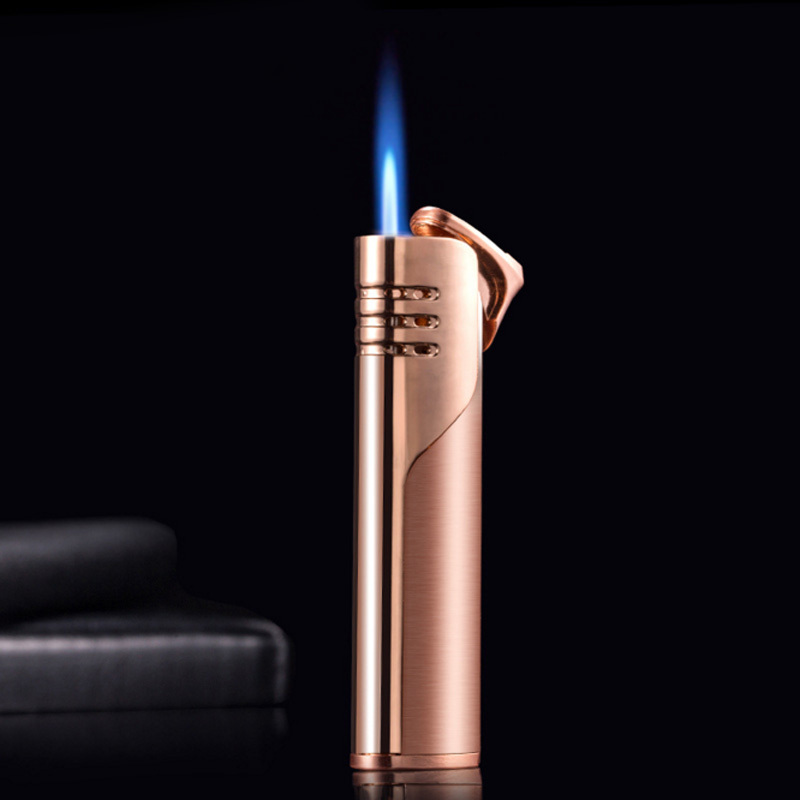 直充充气打火机直焰防风火机雪茄点火器金属个性创意送男朋友礼物