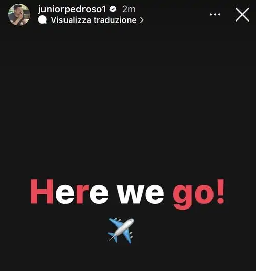 安东尼确定转会曼联,球员经纪人社媒发文:here we go!