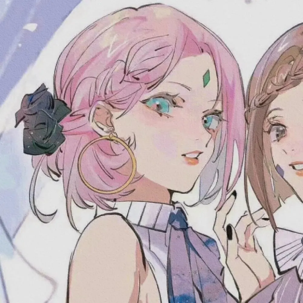 你刷不到的动漫闺蜜头像快喊姐妹换上