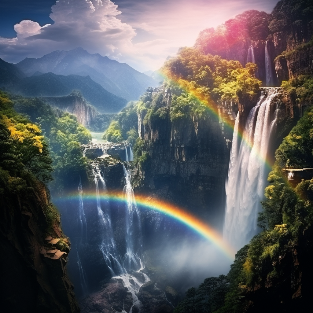 好运# #转运# #彩虹