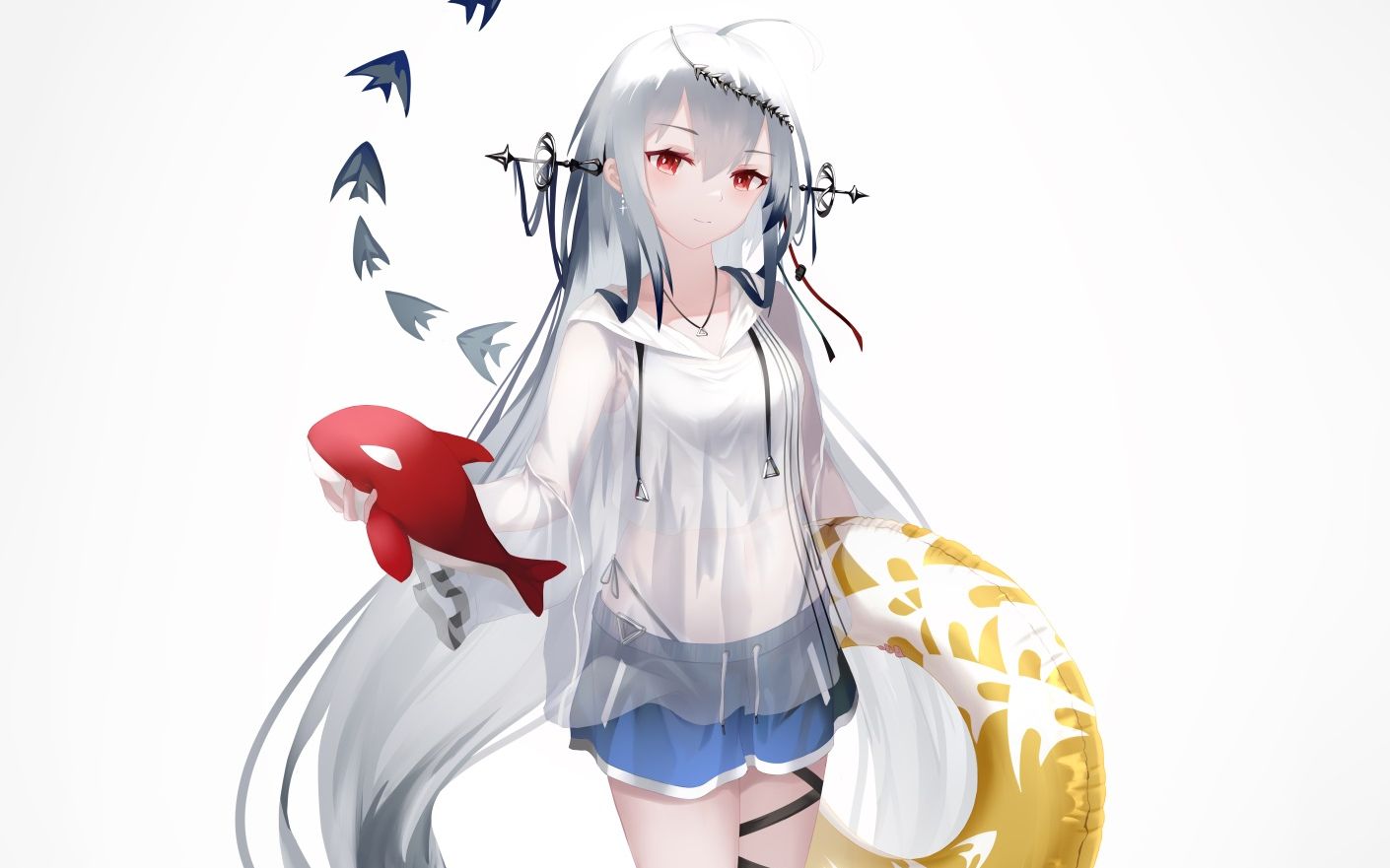 斯卡蒂 泳装_哔哩哔哩_bilibili