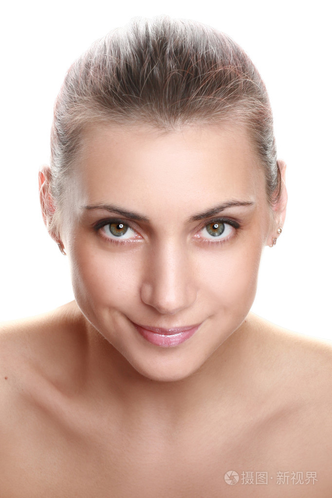 美女肖像年轻女人脸照片-正版商用图片008s3g-摄图新视界