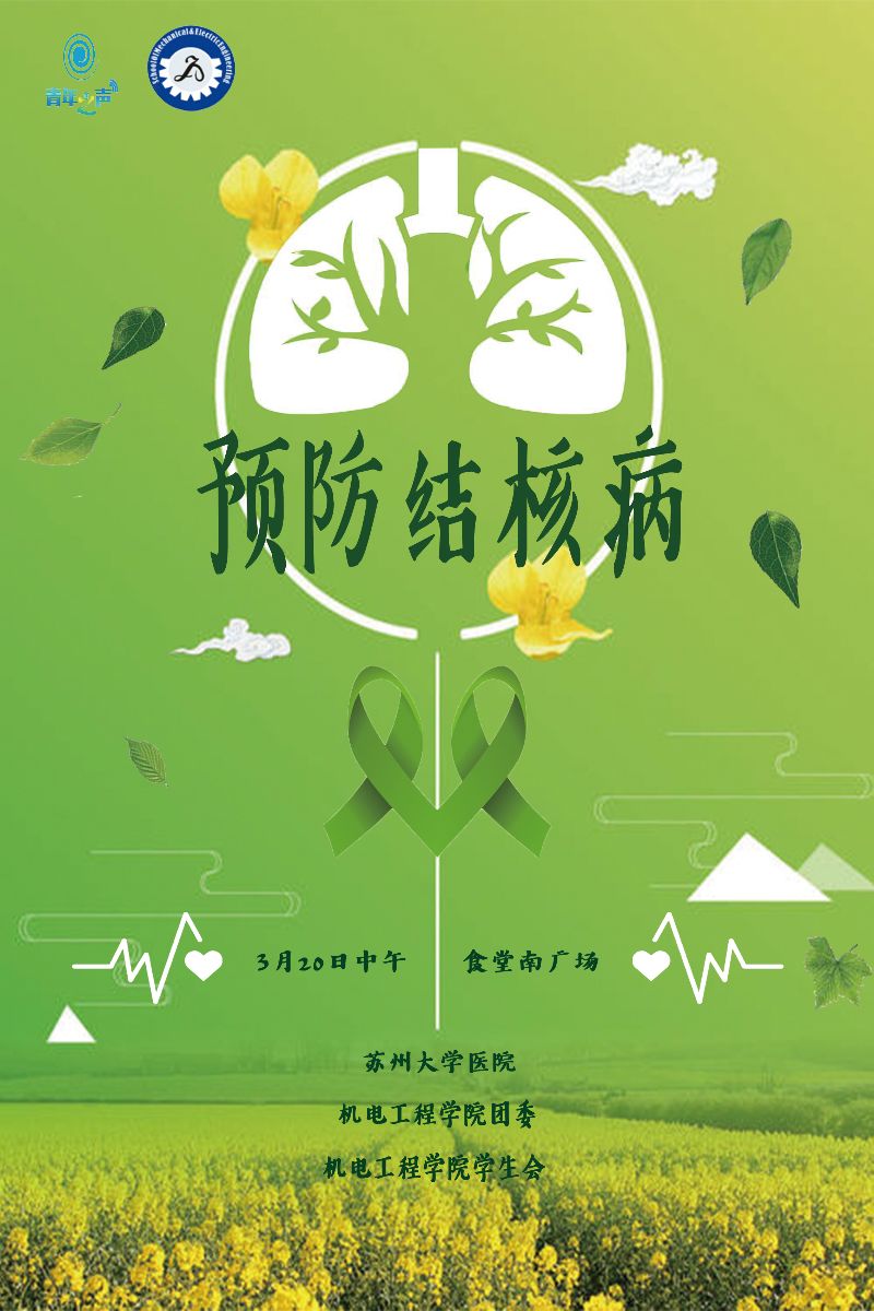 海报预防肺结核