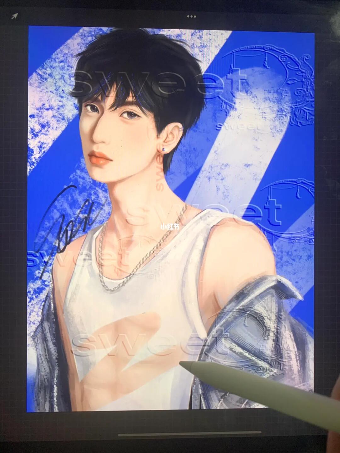 擦出翔哥的腹肌_时代少年团_约稿_严浩翔_绘画_tnt时代少年团_娱乐