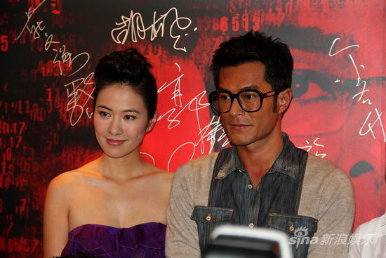 《窃听2》票房破2亿 古天乐叶璇香港开心庆功