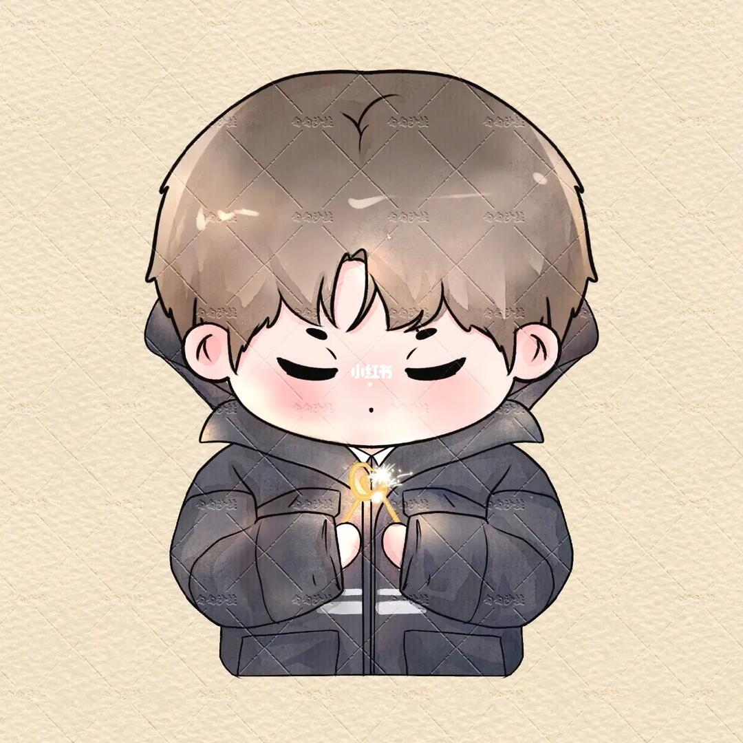 q版人物  #头像约稿  #刘耀文  #稿子展示