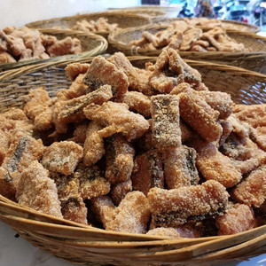 连江特产扑鱼福建福州特色小吃新鲜现做现发三斤顺丰包邮炸糟鳗鱼