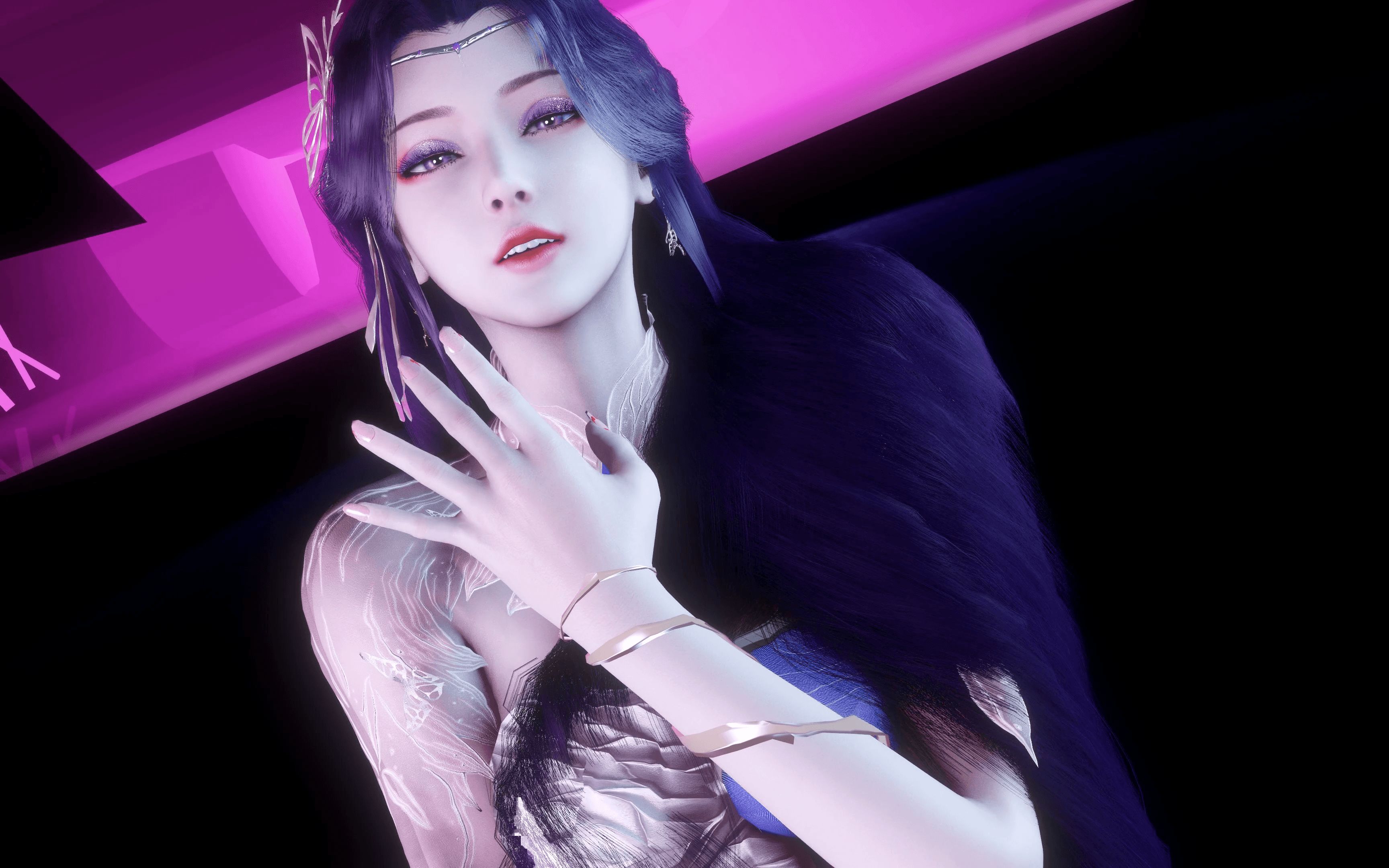 捏了个大美女云曦跳倾杯,4k竖屏纯享版!你们喜欢横屏还是竖屏?请留言