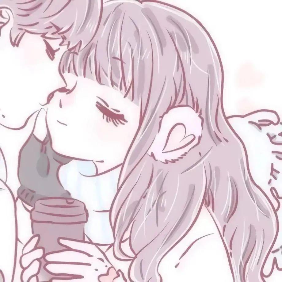 情侣头像一男一女超甜的情侣头像一人一半