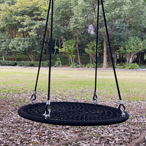 室内秋千 轮胎秋千秋千轮胎玩具创意秋千户外室内秋千 麻绳款(红色)