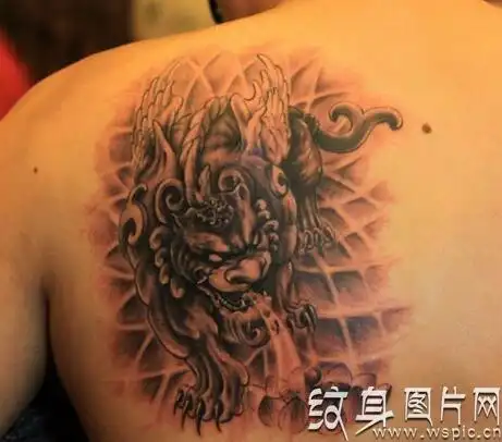 瑞兽貔貅纹身图案欣赏,不仅辟邪还招财(2)