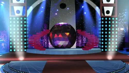 综艺节目舞台背景视频(中景)_1920x1080_高清视频素材下载(编号