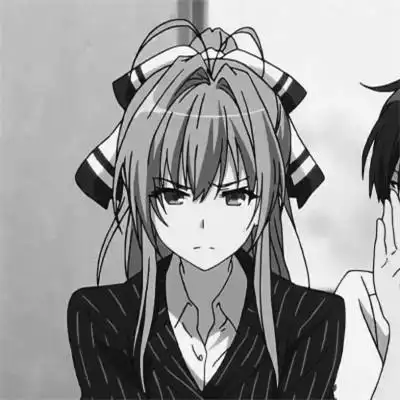 日系超甜ins黑白漫画情头_情侣动漫头像_头像屋