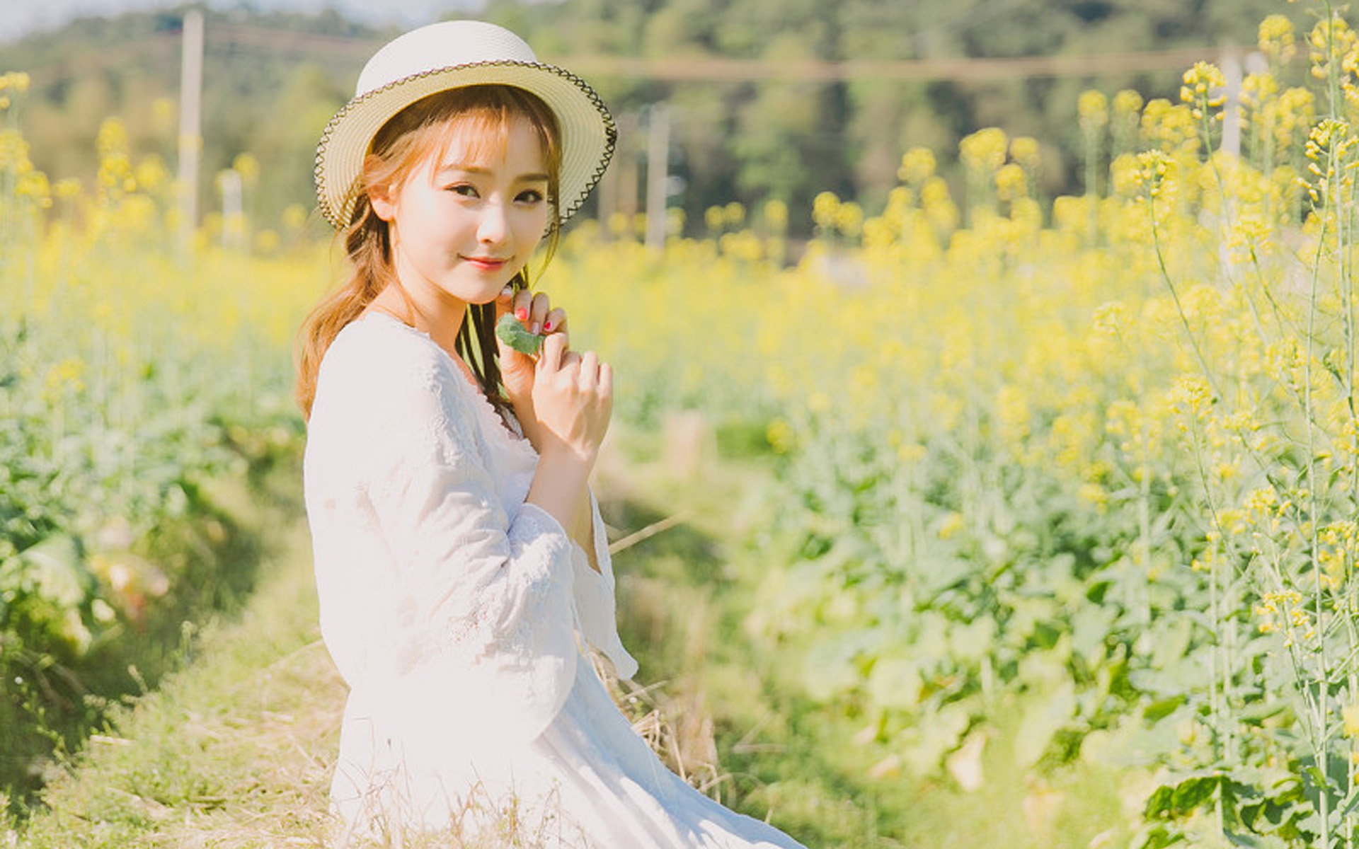 日系文艺美女清新唯美写真图片高清壁纸