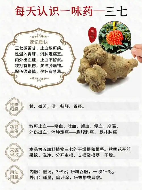 田漆,人参三七;佛手山漆山漆;参三七;田七;滇三七[盘龙七93功效作用