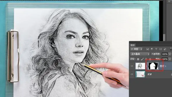 ps素描效果教程用ps将照片变成手绘图