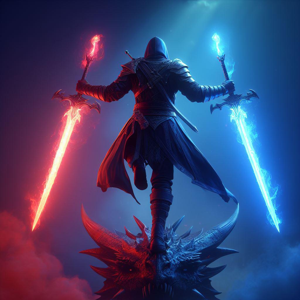 冰与火的蒙面武士 在这个充满神秘和英勇的冰与火的#优质短图文计划