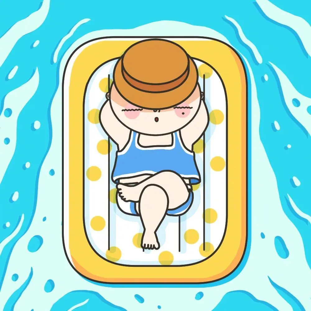 稍微凉快了一点