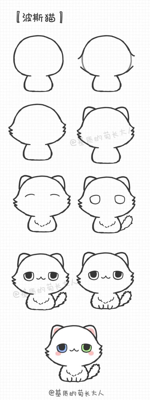 宠物狗的简笔画图片最简单小狗简笔画步骤图解宠物小精灵简笔画图片