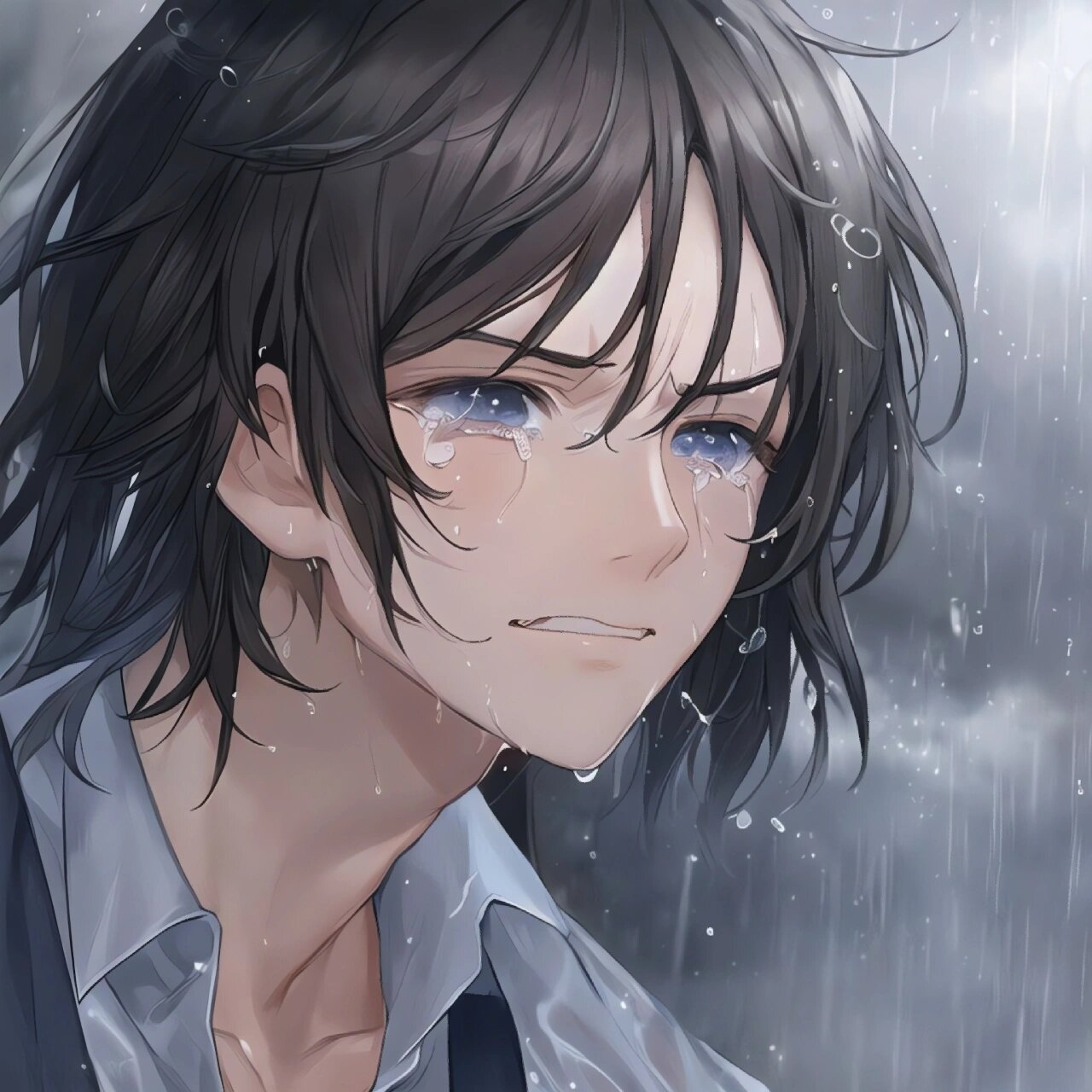 为了求得解脱, 哭泣是唯一的方式, 只有将心中的阴霾宣泄, 才能让