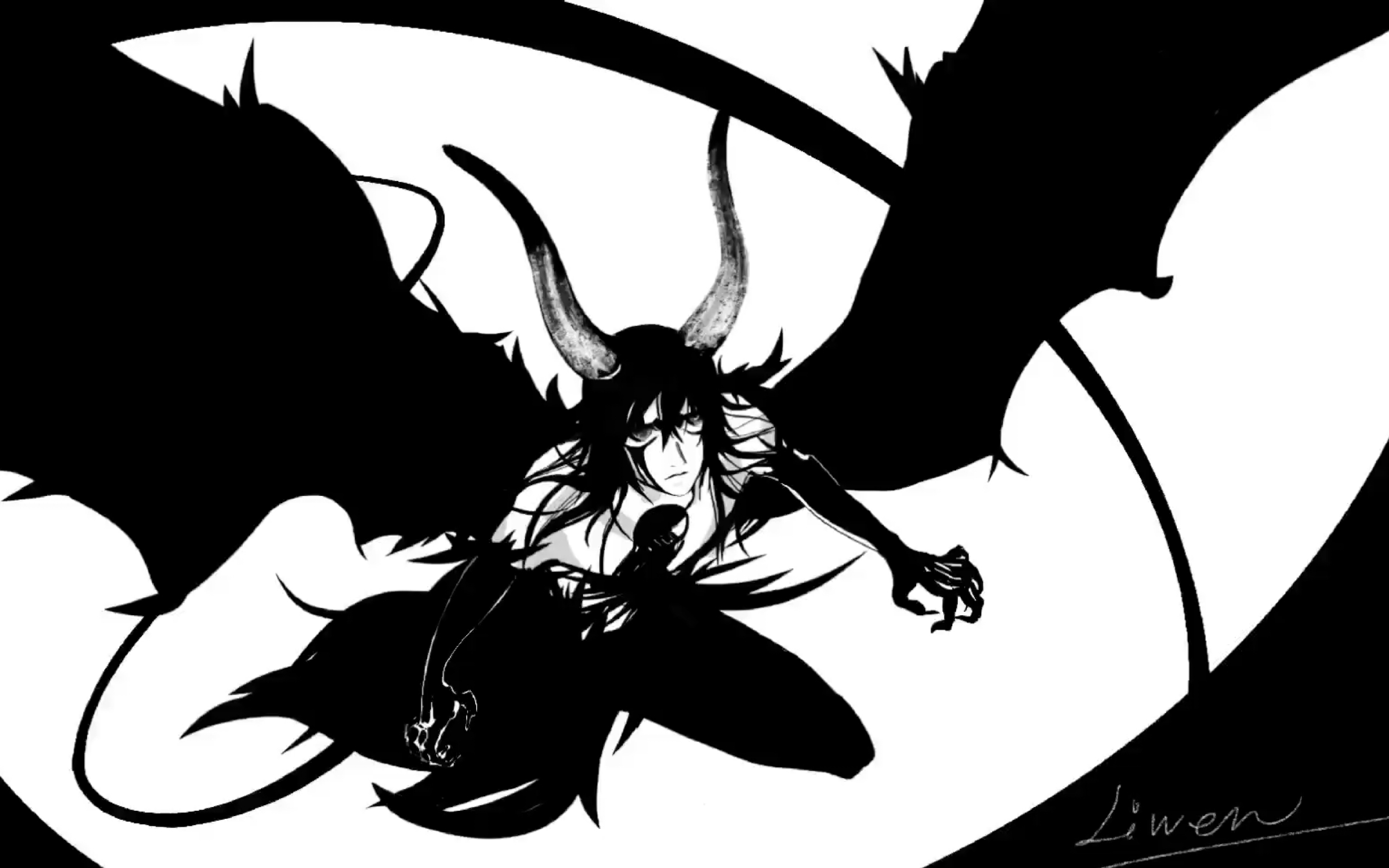 乌尔奇奥拉|黑翼大魔 /procreate ipad绘画练习