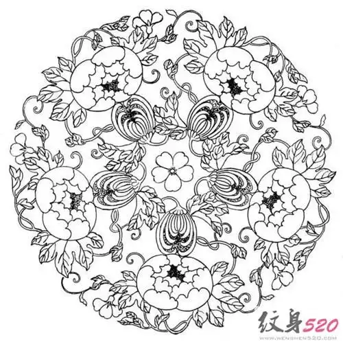 经典图腾纹身手稿欣赏