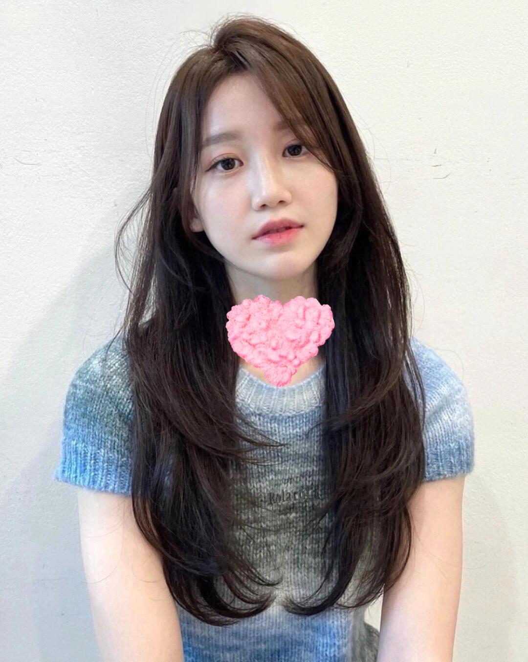 直发微层次真的超好看比初恋发型更显气质