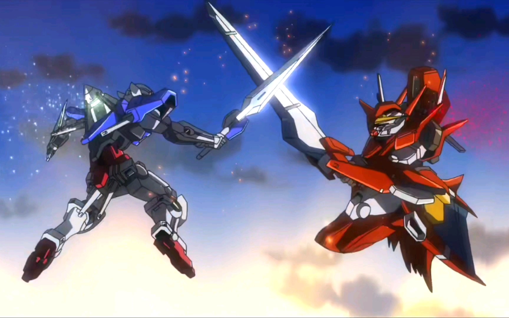 高达00能天使高达战斗合集第四期_哔哩哔哩_bilibili