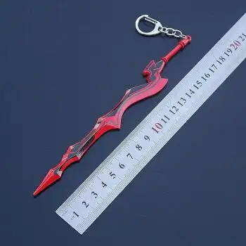 命运之夜fatesaber原初之火红合金模型钥匙扣挂件 原初之火红色 19cm