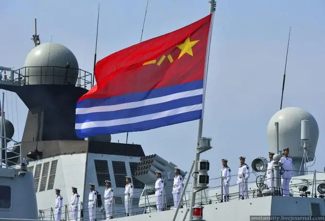 生日快乐!人民海军三大形象标志_海军的_军徽_军旗