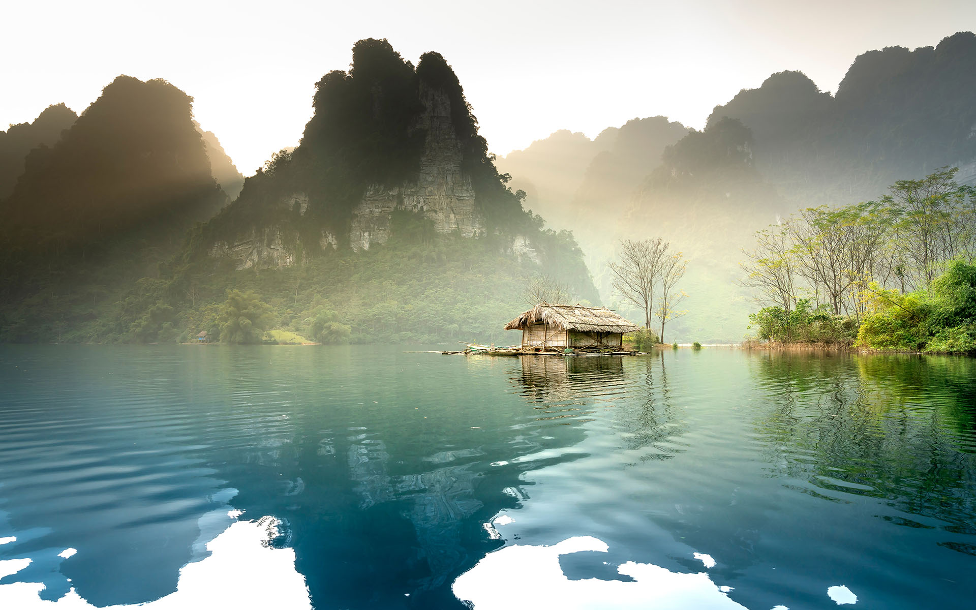 唯美迷人山水风光图片桌面壁纸