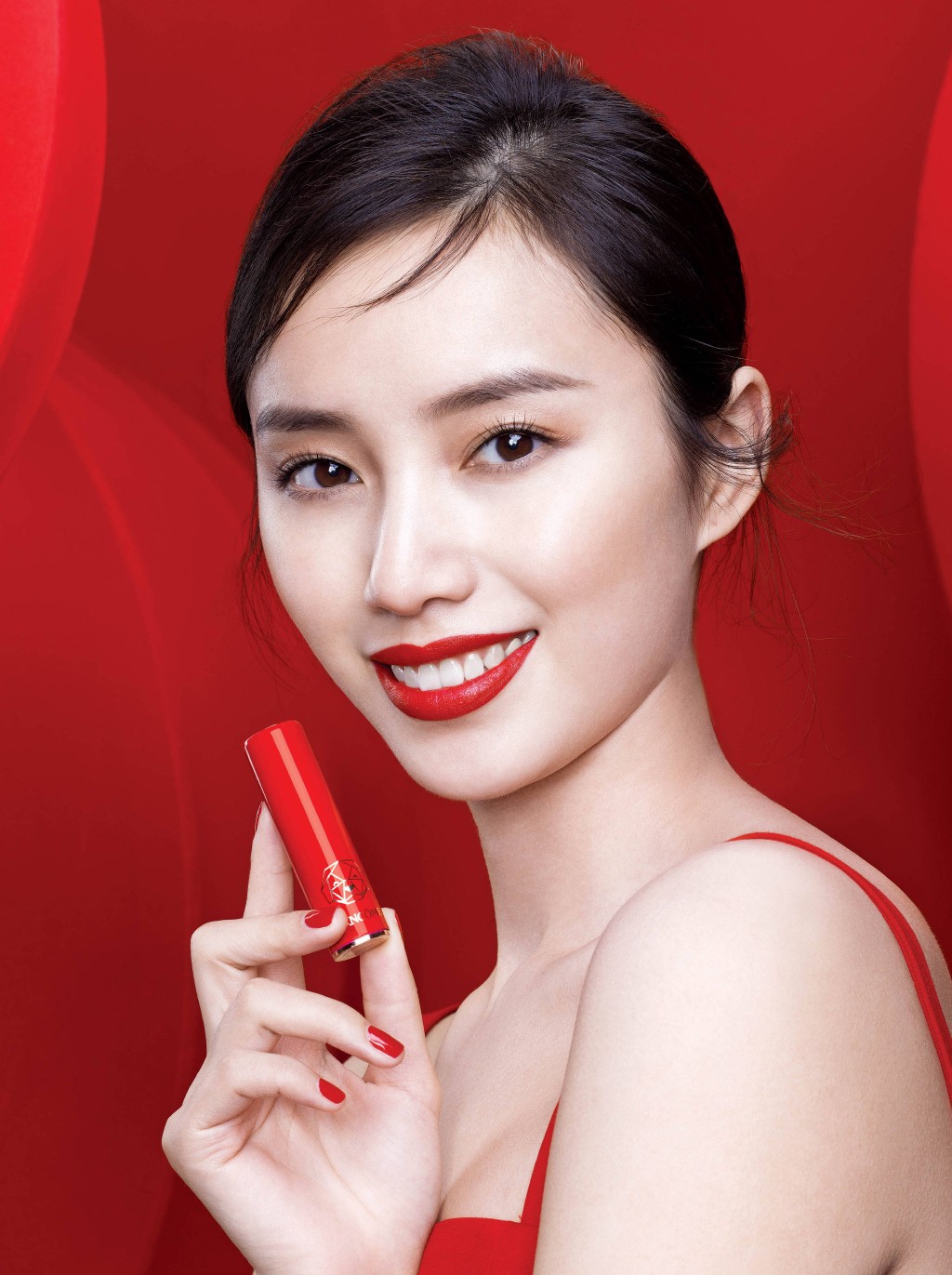 兰蔻全新菁纯178 开运红