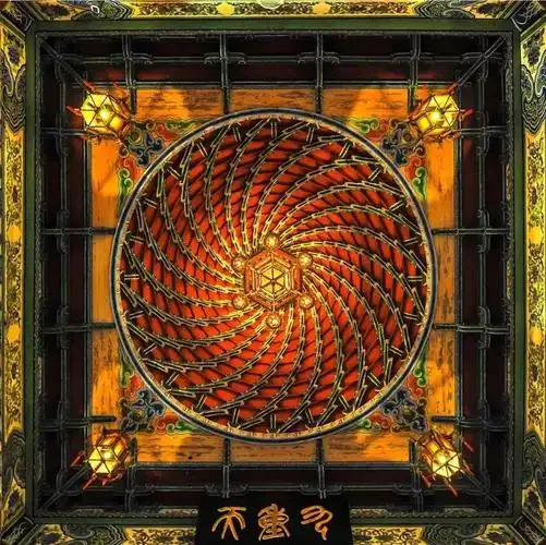 中国古建筑天花板——藻井