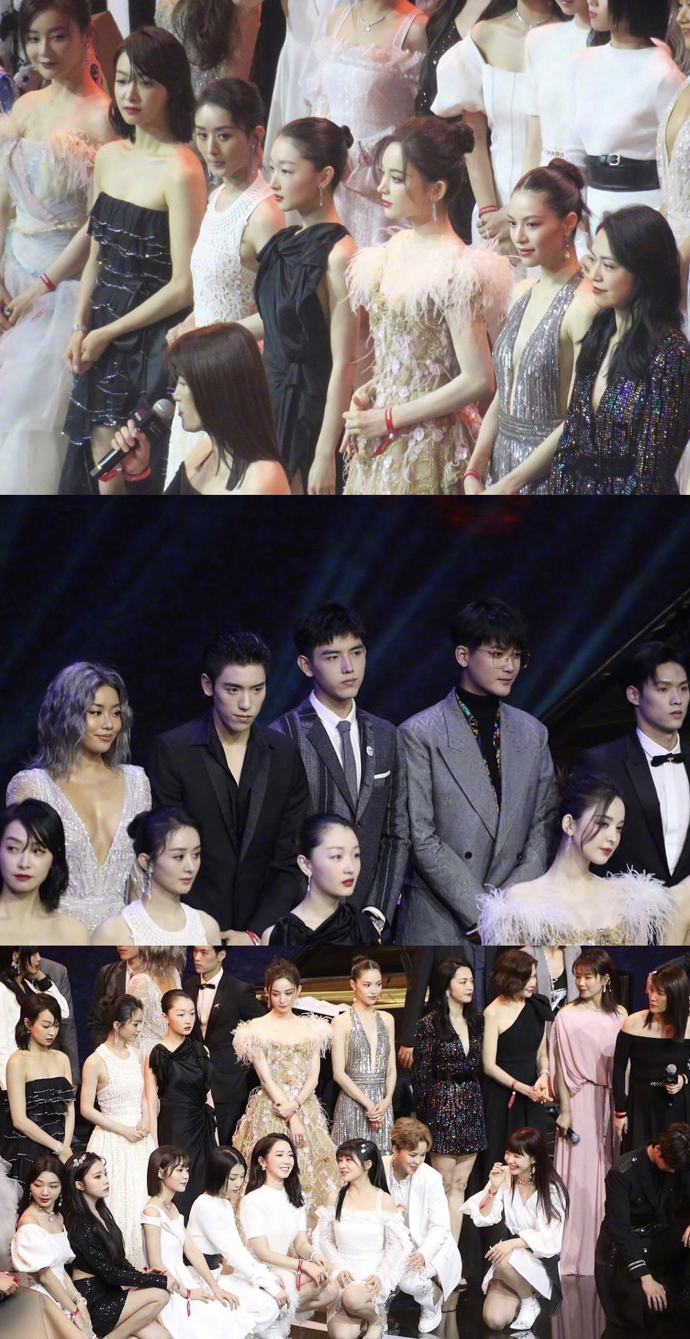 那么多女艺人同框后,最出众的依然是古力娜扎