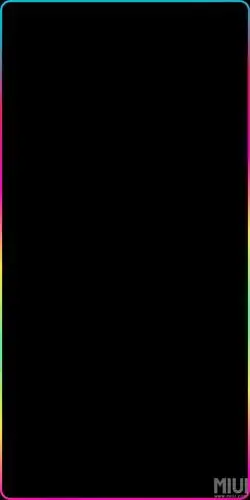 纯黑带跑马灯效果壁纸