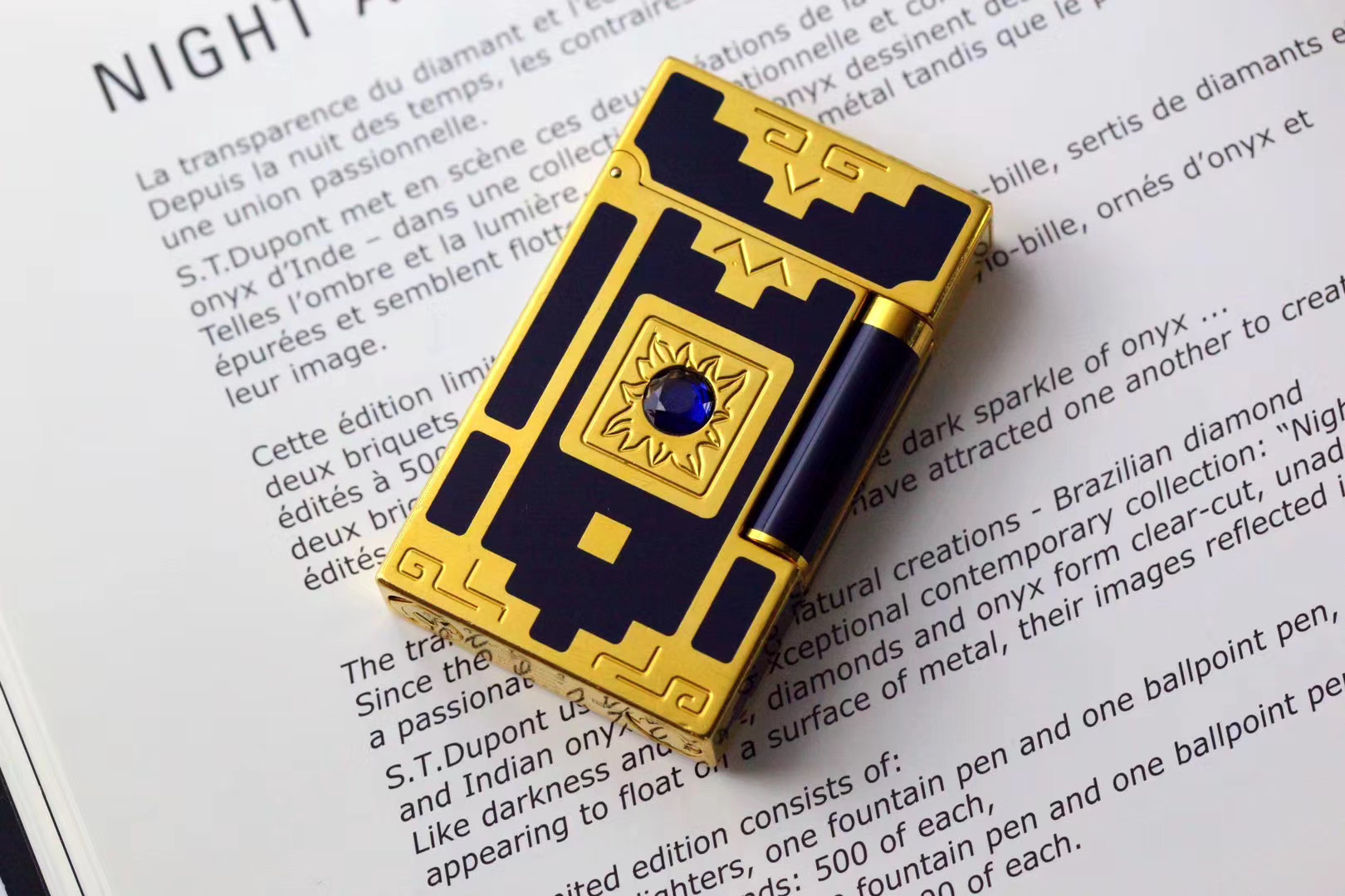 1998年都彭限量版打火机新世界the new world_gold_rites_of