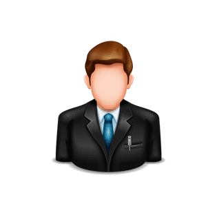 穿西装的个人中心头像